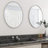 Anson Brushed Nickel Wall Mirror
